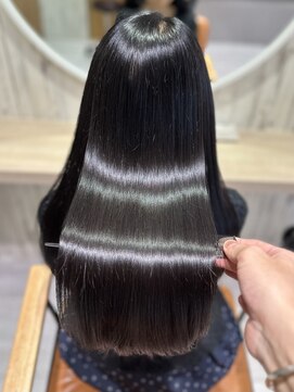 ナル 新宿(nalu) nalu新宿/髪質改善/縮毛矯正/METEO/透明感/インナーカラー/新宿