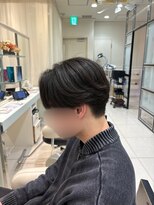 アッシュ 池袋店(Ash)&nbsp;曲がる縮毛矯正×センターパート　#池袋駅