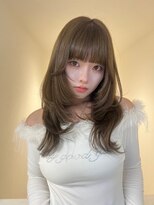 アイトーキョーエス 渋谷(AI TOKYO S) 着物ヘア/ダークアッシュ/ミディアムレイヤーカット/渋谷