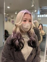 ベレーザ 渋谷(BELEZA)&nbsp;17744ワンホンレイヤーハッシュカットシャンパンベージュ