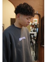 エディ(Edy)&nbsp;メンズパーマツイストスパイラルパーマツイスパマッシュ刈り上げ