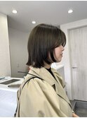 前上がりショートボブ♪