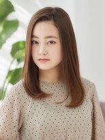 アンフィニー 銀座(ANFINI)&nbsp;ワンカール前髪なしバング小顔カット大人艶髪ヘアー