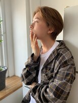 トイロ 横浜(Toiro)&nbsp;ハンサムショートセンターパートショートダブルカラー