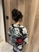 ソルビア ヘアセット(solvia)&nbsp;浴衣にぴったりの華やかアップスタイル