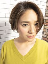 ルーナヘアー(LUNA hair) 『京都ルーナ』大人可愛い ハンサムショート ハイライトカラー
