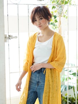 アビエクレール 河内花園(abije claire) リラックスショート★20代30代50代 髪質改善