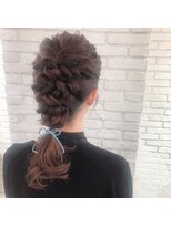 ロンド 表参道店(Lond)&nbsp;Lond omotesando 店長rico☆編み込みアレンジ