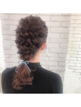 ロンド 表参道店(Lond) Lond omotesando 店長rico☆編み込みアレンジ