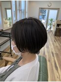 20代、30代、40代、カラー、ショート、ショートヘアー、髪質改善