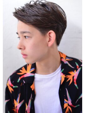 ロイジー(roijir) 表参道 roijir　サイドパート ×ソフトフェード