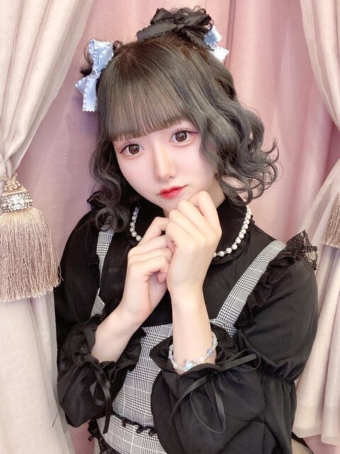 まおりんのボブくまさんヘア 新宿歌舞伎町ヘアセット