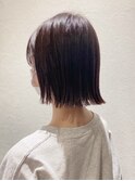 ボブ/グレージュ/大人女性/レイヤー/ショート[笹塚]