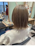 切りっぱなしボブ