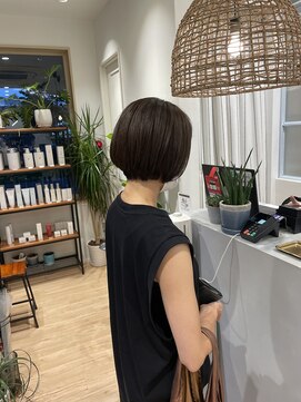 コノアラボ 守谷店(Conoah labo) 黒髪/グレーベージュ/キッズカット/白髪ぼかし/ハイライト