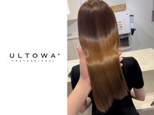 【今までで一番の艶髪にはこれ★】超話題の新メニュー♪"髪質改善"高濃度水素ULTOWAトリートメント￥8000～