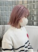 切りっぱなし_ペールピンク