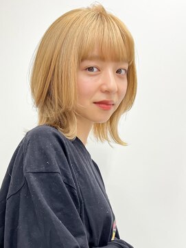 エアー 横浜(AIR) 【長谷川】ミディアムレイヤーボブ