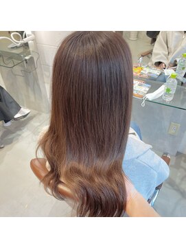 ヘアーメイクチック(HAIR MAKE CHiC) ミルクブラウンベージュカラー透明感カラーワンカラー