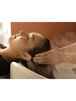 《リラックス＆育毛促進》本格派スキャルプヘッドスパを体験！年々増えてくる髪のお悩み是非ご相談下さい。