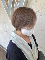 サンタフェ 岐阜島店(Santa'Fe) Santa'Fe式大人ショート/白髪ぼかしハイライト/脱白髪染め