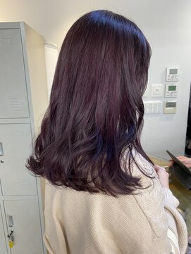 フラム 渋谷(flamme) ◎ピンクパープルカラー◎