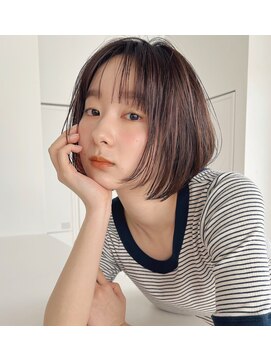 タス(tas) 【tas】コンパクトボブ×マロンブラウン