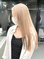 ソル ジングウマエ(SOL JINGUMAE)&nbsp;ミルクティーベージュダブルカラーケアブリーチインナーカラー