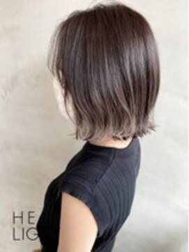 ソーエンバイヘッドライト 二日市店(soen by HEADLIGHT) ミニボブ×裾カラー_SP20210808