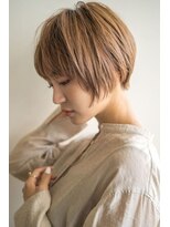 ガレージ バイ グリーン 原宿 表参道(Garage by green) ハイトーン×マッシュショート