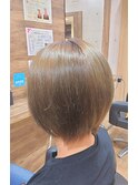 20代/30代/40代/大人丸みショート/耳かけショート