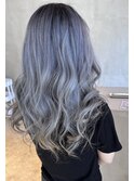 髪質改善・ブリーチカラー・定番グレー系【豊見城・南風原】