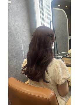 ココア(cocoa) 韓国風巻き髪アレンジ ヘアセット