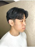 毛流れセンターパート
