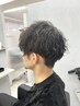 【久保指名】カット＋men'sパーマ(shadow、ツイスパ、フェザー)＋treatment