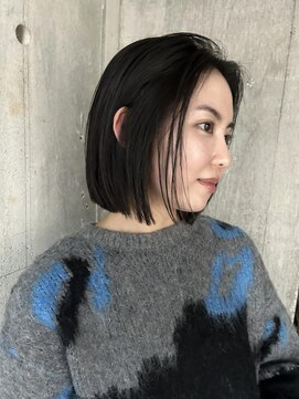 バロンフェム(baLon.fem) 【stylist田島】前髪なしワンレンbob◎