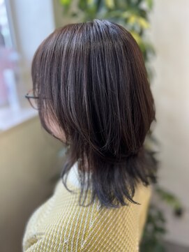 エッセンス(essence) 【essence】くびれボブ×グレージュカラー