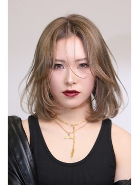 キング 高槻(K!ng) 縮毛矯正髪質改善ハイライトレイヤーカット高槻美容室エクステ