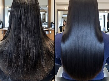 ゼゼ(zeze)の写真/美髪矯正=縮毛矯正×髪質改善であなたの人生で1番輝く艶髪を叶えます。[徳島/矯正/髪質改善]