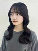 韓国風スタイル/レイヤーカット/髪質改善/透明感カラー/熊本