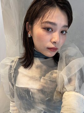 アース 北上店(HAIR & MAKE EARTH) かきあげバングショート