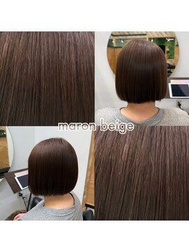 エヌ 北千住(N) マロンベージュカラー