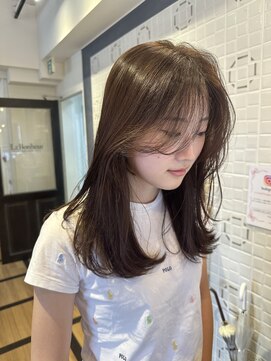 ラボヌールヘアーレーヴ 池袋店(La Bonheur hair reve) オリーブカラー♪/佐藤