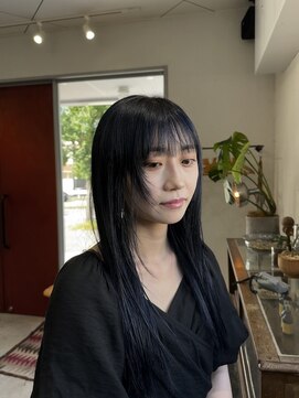 ヘアー バトン(hair vaton) ブルーブラック