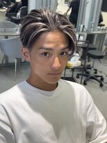 メンズサロン キング 心斎橋店(Men’s salon K!ng) ホワイトメッシュ/ツイスト/ツイスパ/パーマ/メンズ/眉毛/心斎橋