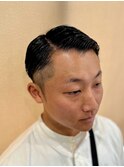 七三分け/ビジネススタイル