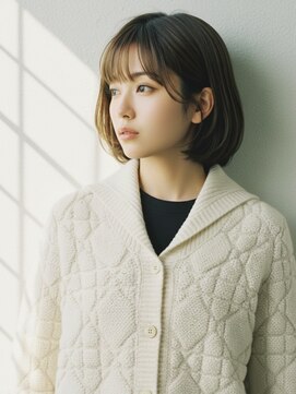 コトナ 越谷店 ボブ×20代30代40代×ヘイリーボブ×チョコレートブラウン