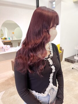 オルヴァ(Orva) カシスピンクカラー　〈藤沢駅/ブリーチ/ハイトーン〉