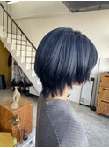 ウルフ×ネイビーブルー