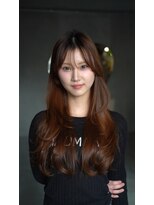 レノラ 本町(LENORA) デジタルパーマフェミニンフェザーパーマミディアム小顔カット